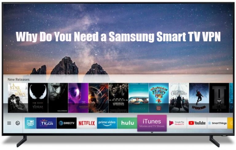 Samsung Smart TV VPN - Why You Need It.