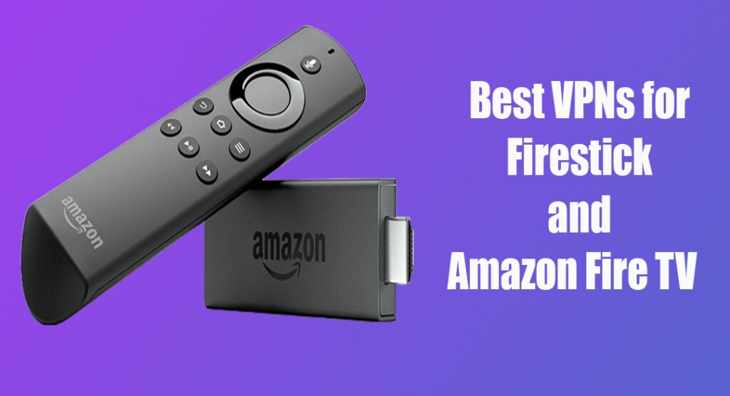 Amazon Firestick with remote control.