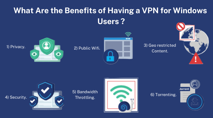 Benefits of Having a VPN for Windows Users.