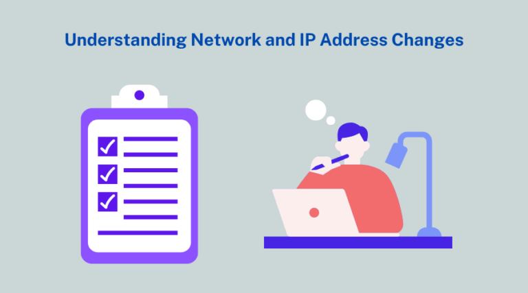 Understanding network and IP address changes on Mac.